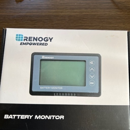Renogyバッテリーモニター電圧計&電流計