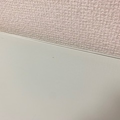 テーブル　白　ガラス　ローテーブルの画像