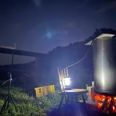 ドラム缶風呂を作ったので入りに来ませんか？