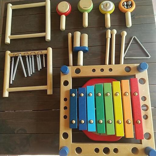 木製楽器、幼児用中古品