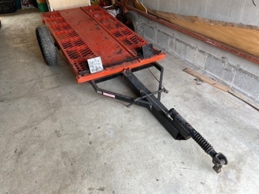 トレーラー　文明　1.2t 農業機械運搬