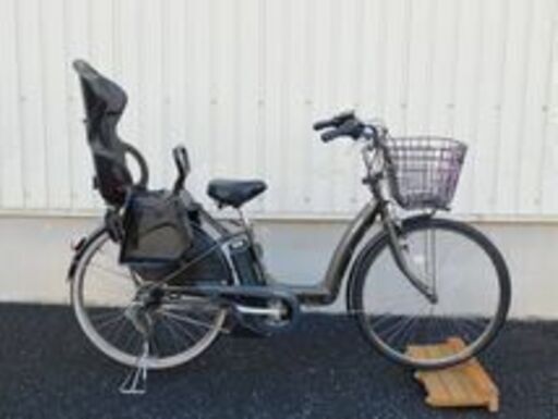 2016 子供乗せ3人乗り対応! ヤマハ PAS RaffiniL PA26RL マットグラファイト 8.7Ah リヤチャイルドシート付き! 車体&バッテリー極めて良好! 自553