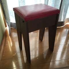 レトロ　ミシン椅子　