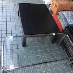 ※処分※こたつ★ガラステーブル★紙オムツ(レトロ)★苗入れ★布★はぎれの画像