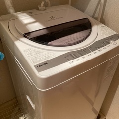 TOSHIBA洗濯機7キロの画像