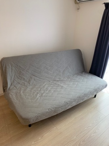 【購入者様決定】🏠高級　超美品❣️IKEA🏚NYHAMNニーハムン(ポケットコイル)ソファーベット　ダブルベット