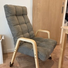 リクライニングチェア1人用椅子の画像