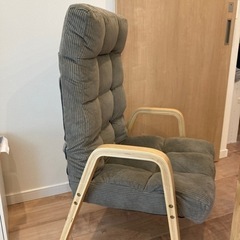 リクライニングチェア1人用椅子の画像