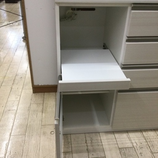 【✨大容量❗️スチーム対応❗️コンセント 3口OK❗️✨】定価¥119,000 ニトリ/NITORI ２面ハイカウンターレンジボード