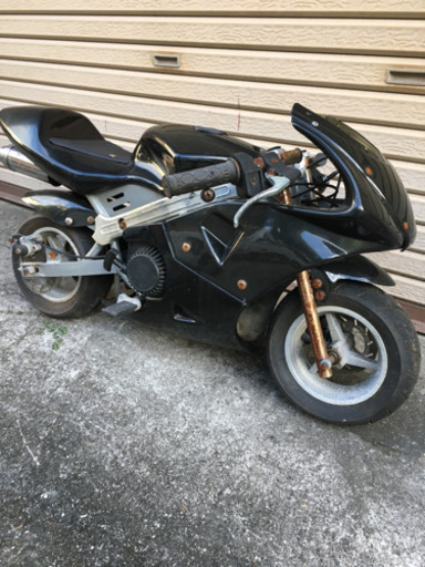 ポケバイ　中華製　エンジン実働ベース車