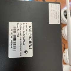 監視カメラ　防犯カメラ　ハードデスク付き　の画像