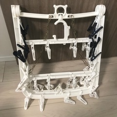 ニトリ干し分け角ハンガーの画像