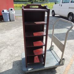 カリモク スリッパラック スリッパ収納 家具 昭和レトロ  /8695