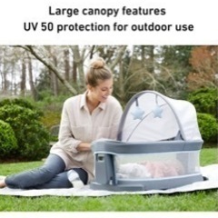 【値下げしました】GRACO ポータブルバシネットの画像