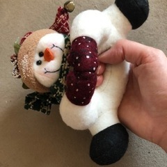 【お取引先決定　あげます】クリスマスぬいぐるみ　赤ちゃんガラガラ...