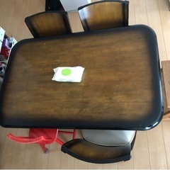 ダイニングテーブル×椅子4脚セット