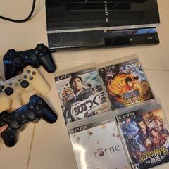 PS3本体、コントローラー、ソフト