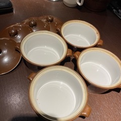 4つセット　耐熱　ココット　アヒージョ　グラタン　