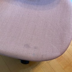 勉強机 ピンク 回転イス 椅子の画像