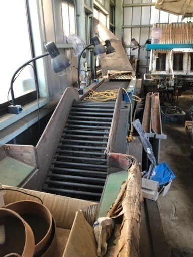 ➁みかんの選果台の選別機