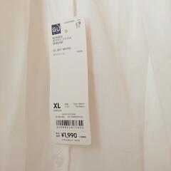 新品★GU　ボウタイブラウス　LＬサイズの画像