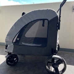 『商談中『ほぼ新品』ペットカート　ペットバギー　大型犬　多頭犬用