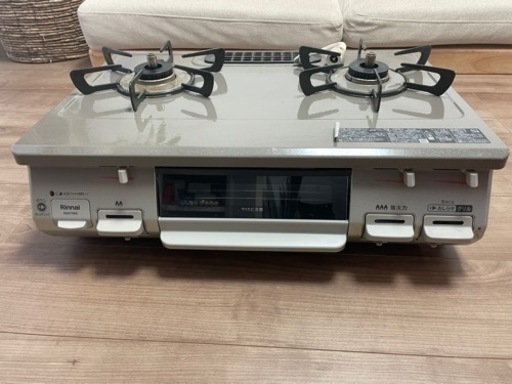 リンナイ　グリル付ガスコンロ(都市ガス)2021年製