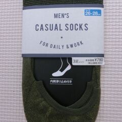 ♪新品♪ メンズ　靴下３足セット　25～28cmの画像