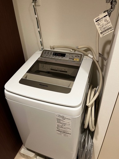 パナソニック　全自動洗濯機NA- FA80H2 8kg