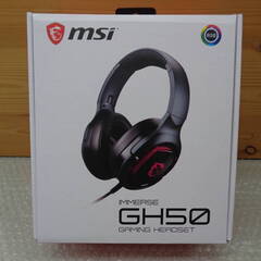 MSI　ゲーミングヘッドセット Immerse GH50 GAM...