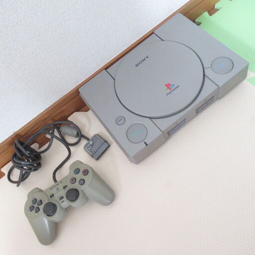 SONY PlayStation プレステ SCPH-7000 本体 コントローラー付き グレー
