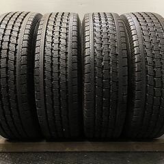 TOYO DELVEX 934 195/80R15 107/105L LT 15インチ スタッドレス 4本 2018年製 バリ溝 ハイエース キャラバン等　(TE797) クレジットカード QRコード決済可能