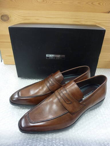 HAWKINS ホーキンス プレミアム　ビジネスシューズ　HP HB LOAFER　HB30062　CR/BRUNO　9(日本サイズ：27㎝）新品保管品