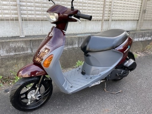 スズキ レッツ4後期CA45Aダークワイン美車 4ストFI 原付2種選択可/好調美車 保証付 他写真アリ