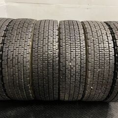 札幌発 引取OK DUNLOP SP002 225/80R17.5 123/122L 17.5インチ トラックタイヤ スタッドレス 6本 4t フォワード等　(TS240)クレジットカード QRコード決済可能