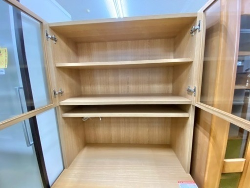 キッチンボード 幅87.5cm 無印良品 オーク材