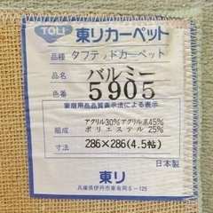 【取引中】東リ　カーペットの画像