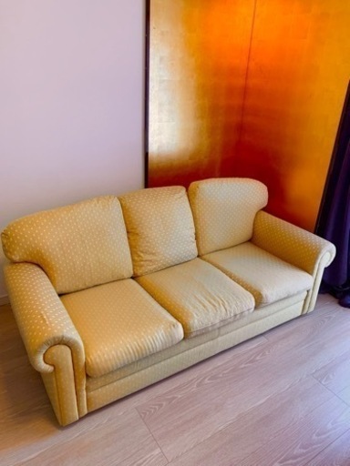 【購入者様決定】高級品✨✨ローラアシュレイ三人掛けソファー✨✨価格応相談