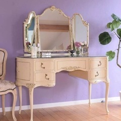 こちら受け渡し決定済み【一生もの家具】アンティークドレッサー