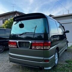 ハイエースレジアスW　希少トヨタ純正ブラックⅡ　純正フルエアロ　4WDの寒冷地使用車の画像
