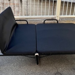 ￥6600(税込）セミダブル　折り畳みベッド　(9-10)の画像