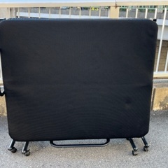 ￥6600(税込）セミダブル　折り畳みベッド　(9-10)の画像