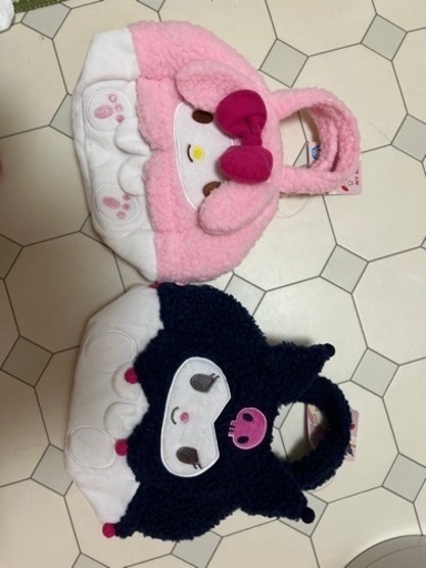 マイメロ クロミ もこもこふわふわバッグ