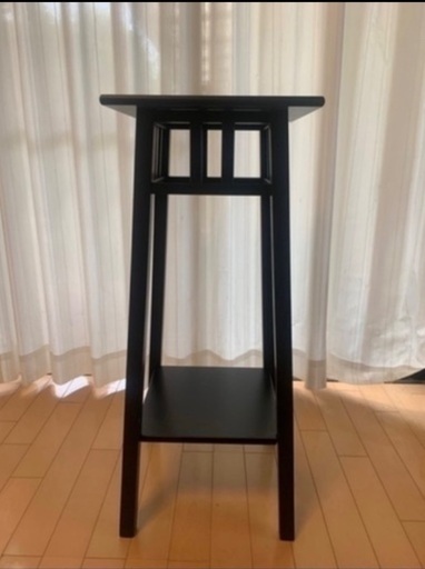 サイドテーブル黒お譲りします。
