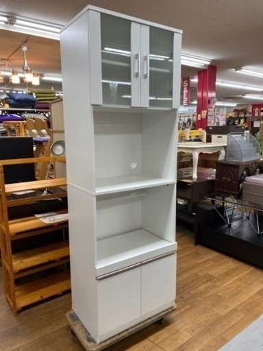 R382 NITORI スリムレンジ台、キッチン台、幅60cm 美品