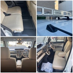 売約済み　　　ムーヴキャンバス　最上位グレード　GメイクアップSAⅡ ルーフキャリアの画像