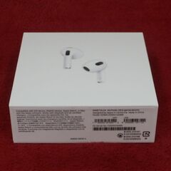 Apple ワイヤレスイヤホン AirPods 第3世代 MME...