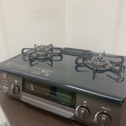 9/28終HN ☆状態良好☆ 2020年製 パロマ LPガス用 ガステーブル ガスコンロ IC-S37DX-1L 菊