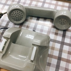 無料！！日本電信電話公社◆601-P 電話機◆プッシュ式電話 グレー 昭和レトロ アンティークこちらは店舗です。浜村鹿野温泉ICから3分 買取本舗 宮本リサイクル 営業時間９～１９時 定休日水曜日】の画像