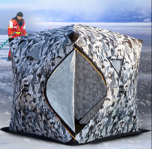 新品　サウナ用テント　ホワイトカモフラージュ